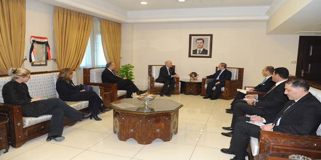 UNICEF, Syria discuss activating joint work in child care