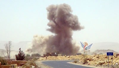 Saudi war jets drop toxic smoke bombs on Yemen's Mareb
