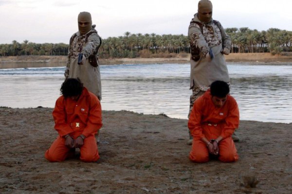 Graphics: ISIS executes two Iraqi young men in Anbar