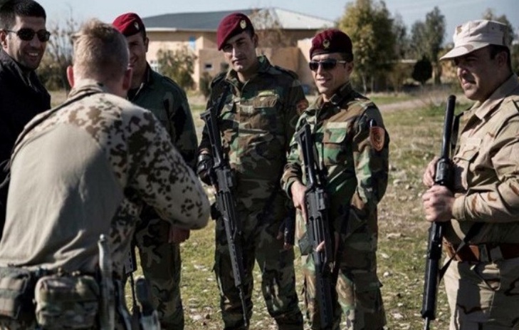  Germany Army Trains Kurdish Peshmerga against ISIS in Northern Germany / Video