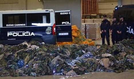 Spain seizes 20,000 uniforms headed for ISIS