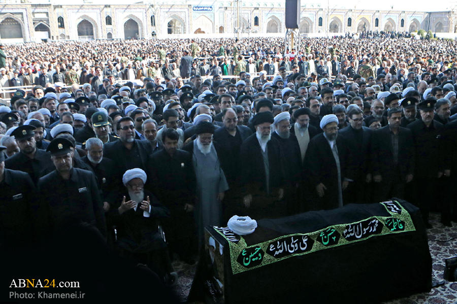 تقرير مصور/ مراسم تشييع جثمان آية الله واعظ طبسي
