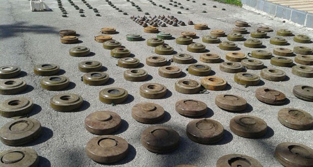 Syrian forces confiscated a car loaded with weapons in Sweida countryside