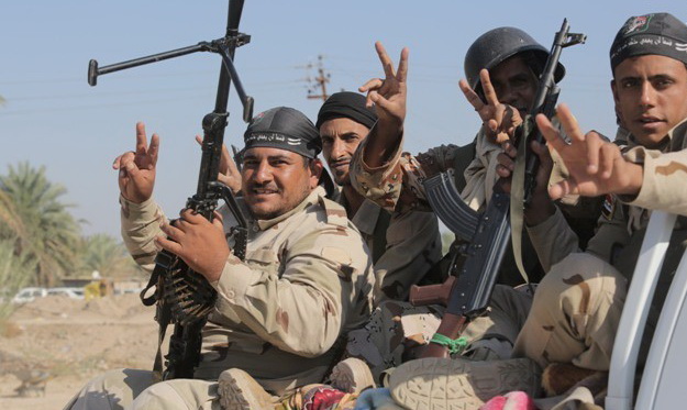 Al-Hashd al-Shaabi shells ISIS headquarters in Kirkuk, Iraq