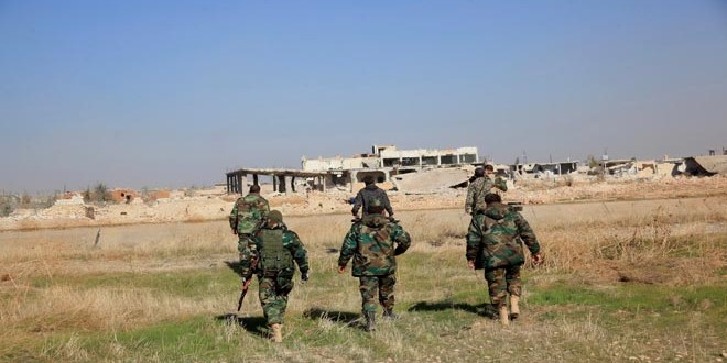Syrian Army foils terrorist attack in Aleppo, Air Force destroys ISIS dens in eastern Homs