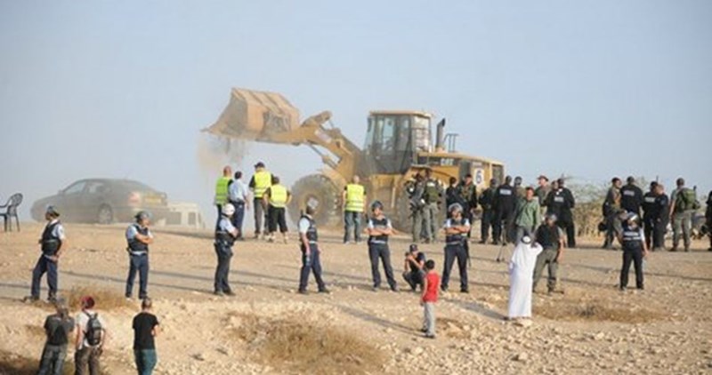 Zionist forces raze Palestinian Araqib village for 95th time