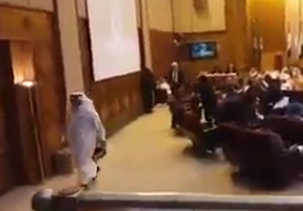 فيديو / كلمة وزير الخارجية العراقية يجبر الوفد السعودي على الانسحاب من اجتماع الجامعة العربية