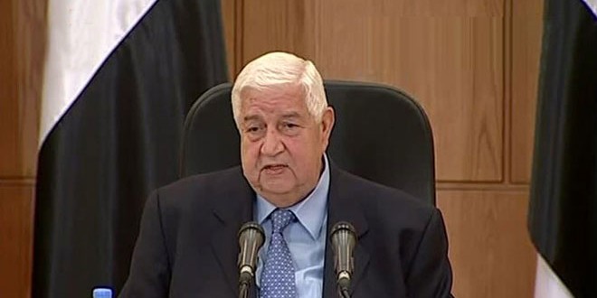 Syria FM: We look forward to having dialogue with broadest spectrum of opposition