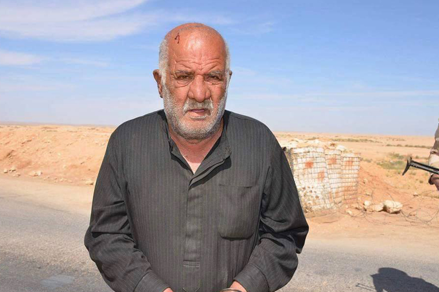 القبض على ارهابي يقود شاحنة تحمل مواد شديدة الانفجار ويقصد كربلاء المقدسة+صور