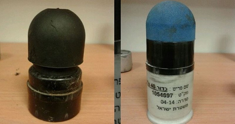 60 thousand black sponge-tipped bullets kill Palestinians
