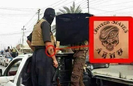 الحشد الشعبي: الوشم علامة يستعين به داعش بين مقاتليه
