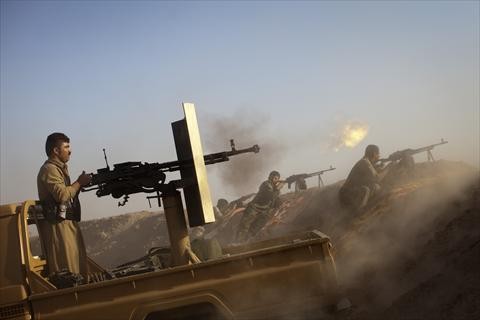Peshmerga forces kill12 ISIS elements in artillery shelling in north Mosul