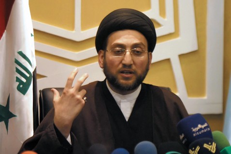 Ammar al Hakim slams world silence against IS chemical attack on Iraq