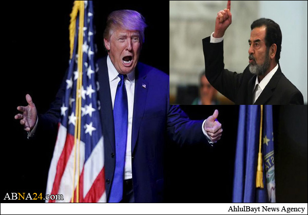 ترامب: الرئيس صدام حسين كان جيدا للغاية في قتل الإرهابيين!!