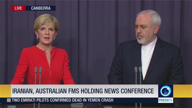 Iran FM calls for boosting bilateral cooperation with Australia in battle against terrorism & extremism