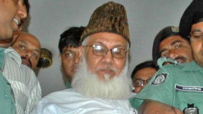 নিজামীর মৃত্যু পরোয়ানা কেন্দ্রীয় কারাগারে 