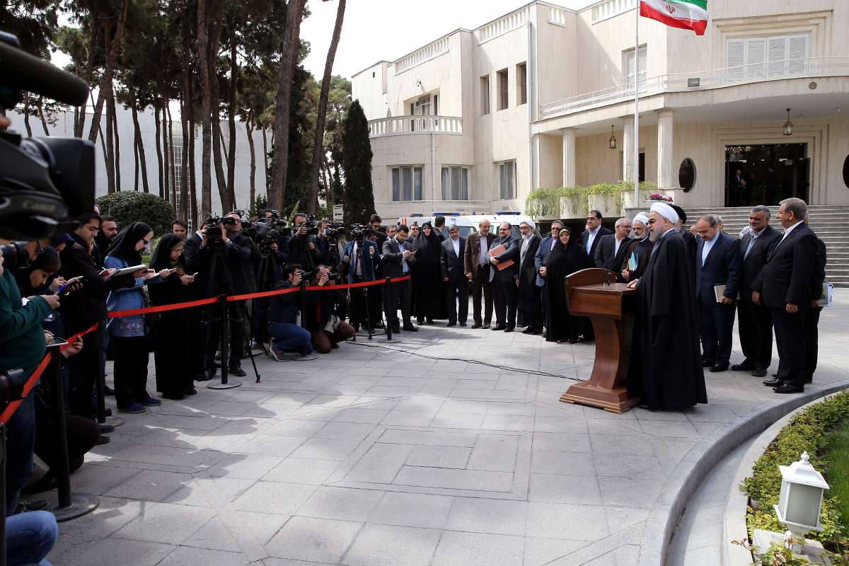 President Rouhani: Iranian nation averse to tension, confrontation, extremism