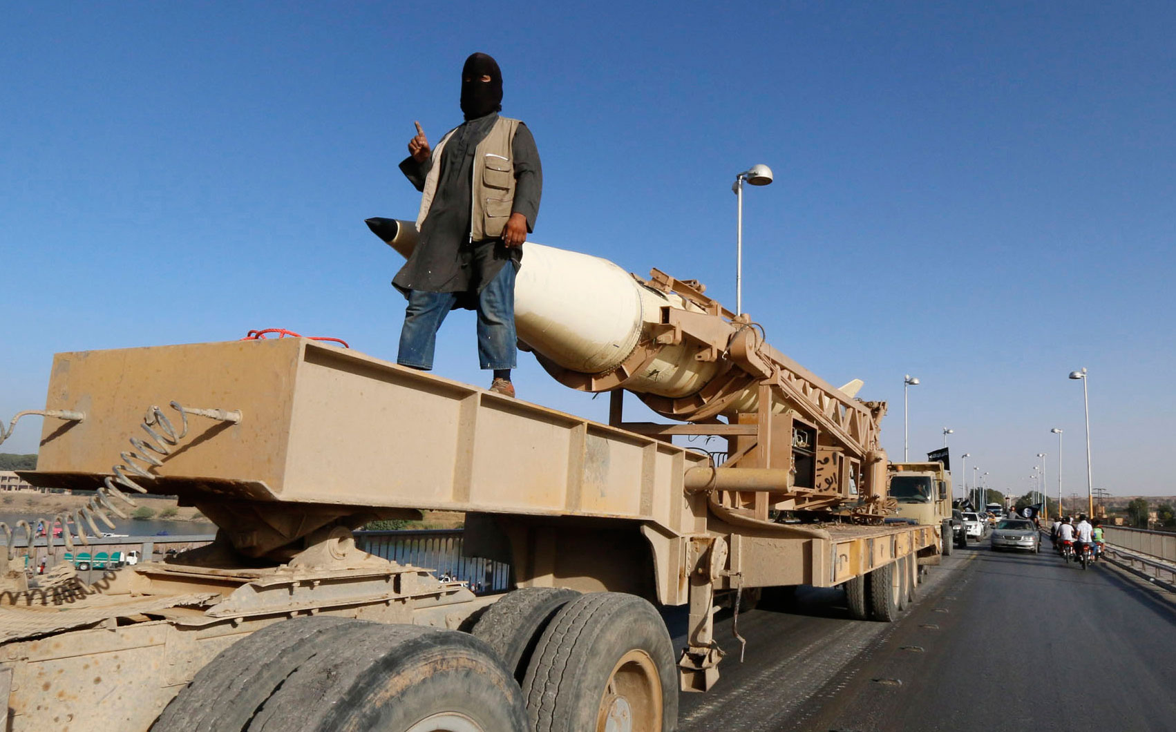 Iran's evidence shows military equipment delivered to ISIS
