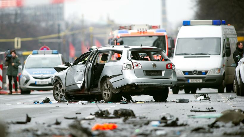 Polizei Berlin: Autobombe explodierte in Berlin 