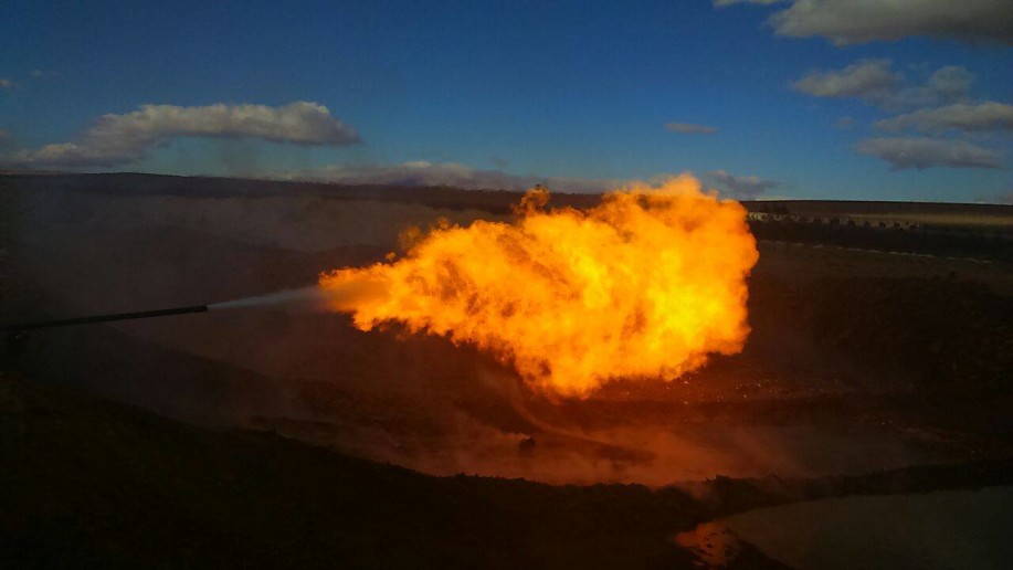 Natural gas production begins in Syria's Homs, Production capacity estimates 500 thousand cubic meters per day