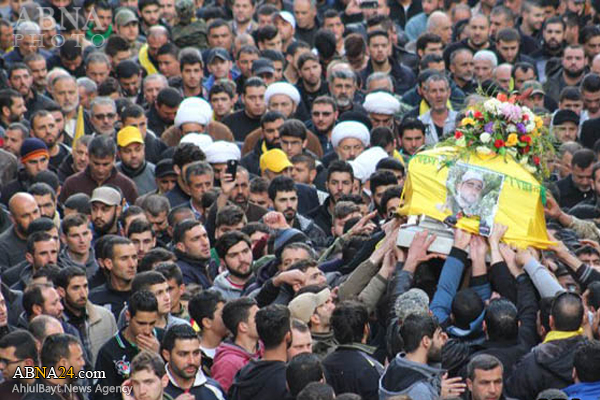Funerales de un Jóven Combatiente de Hezbolá