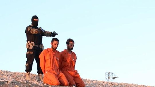 ISIS executes six people with three different methods in Fallujah / Graphics