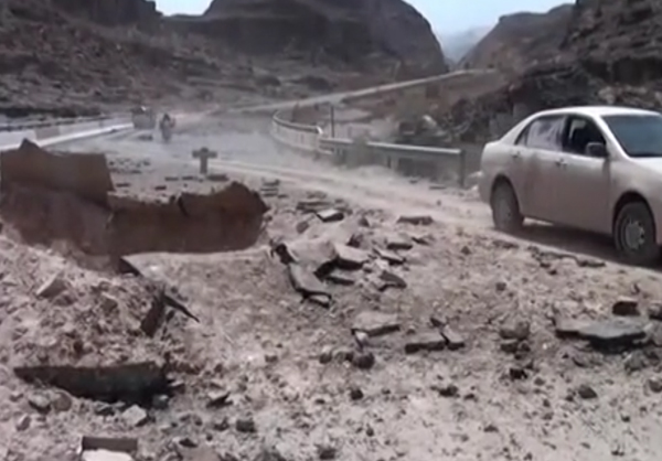 فيديو / جرائم بشعة للعدوان السعودي على الشعب اليمني (2)