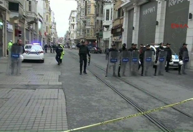 İstiklal Caddesi'nde patlama!