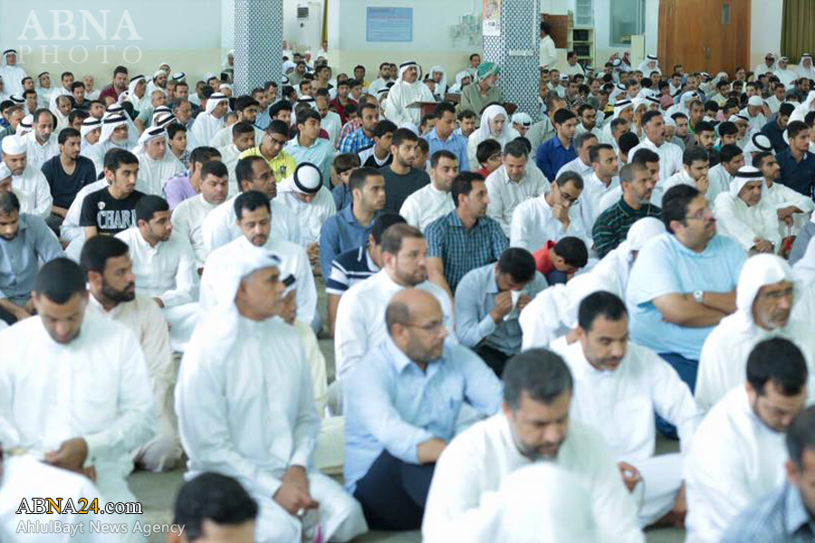 تقرير مصور/ العلامة "صنقور" يلقي خطبة في صلاة الجمعة بمسجد الامام الصادق (ع)
