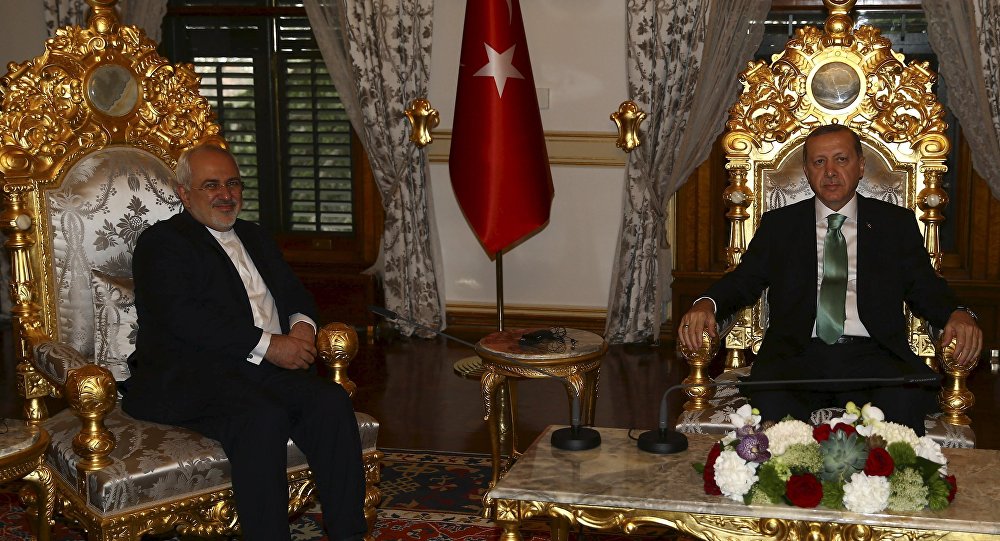 Zarif Erdoğan’la görüştü