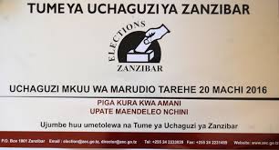 Wazanzibar wafanya Marudio ya uchaguzi leo