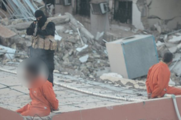 Tekfirci IŞİD Teröristleri 2 Iraklıyı Feci Şekilde Katletti / Foto