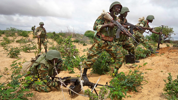 Kenyan forces kill 21 al-Shabab fighters in Somalia