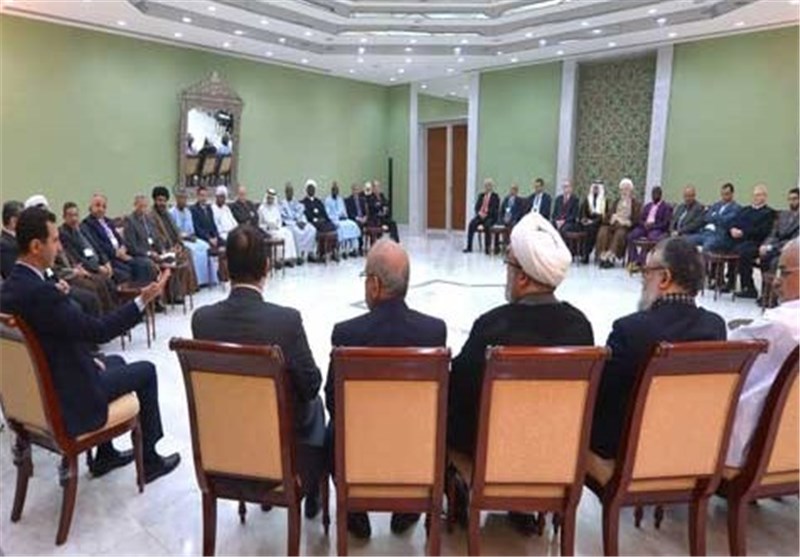 Syrian President urges world Muslims to unite against terrorism