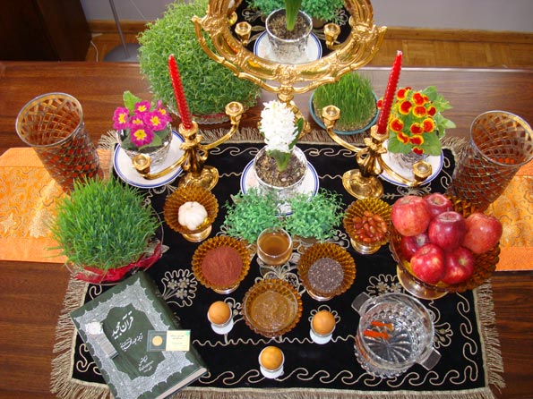 فلسفہ نو روز اور ہفت سین
