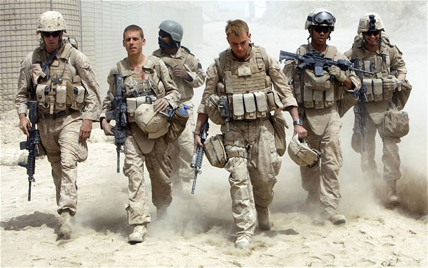 Iraq's volunteer forces: US Marines must leave