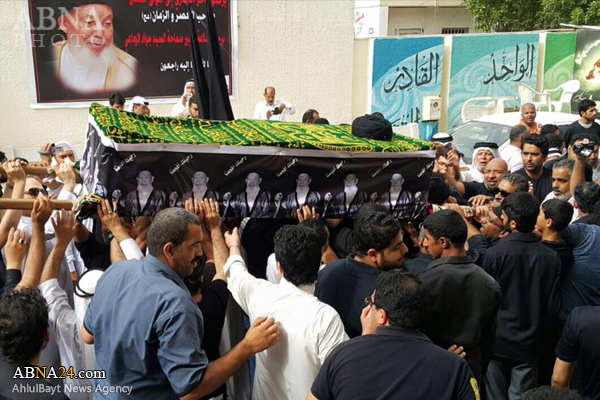بدأ مراسم تشييع الراحل العلامة "السيد جواد الوداعي" إلى مثواه الأخير + (صور)