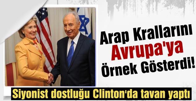 Arap Krallarını Avrupa'ya Örnek Gösterdi!