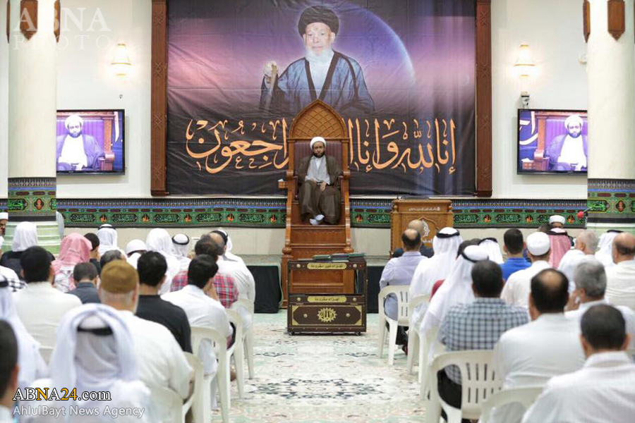 تقرير مصور/ مجلس تأبيني بمناسبة الوفاة العلامة الوداعي في سنابس البحرينية