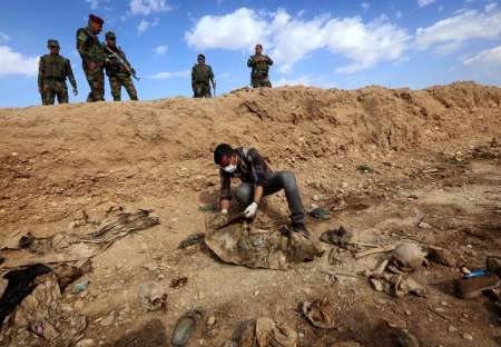 ICMP Begins Exhuming Yazidi Mass Graves in Sinjar, Iraq