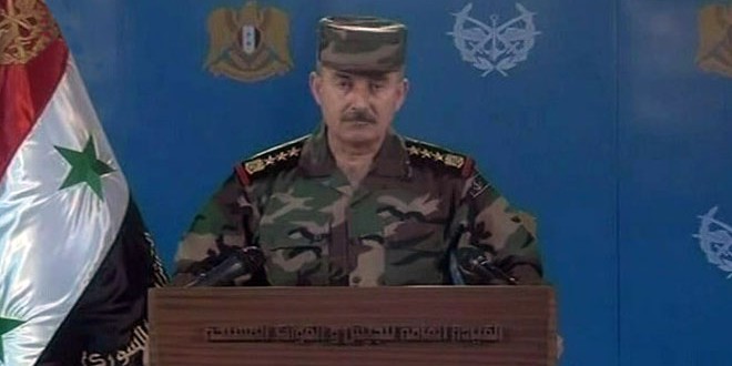 Syrian Army's General Command Issues Statement on Liberation of Palmyra, army the only force capable of eradicating terrorism
