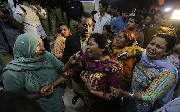 U.S. condemns Pakistan suicide attack