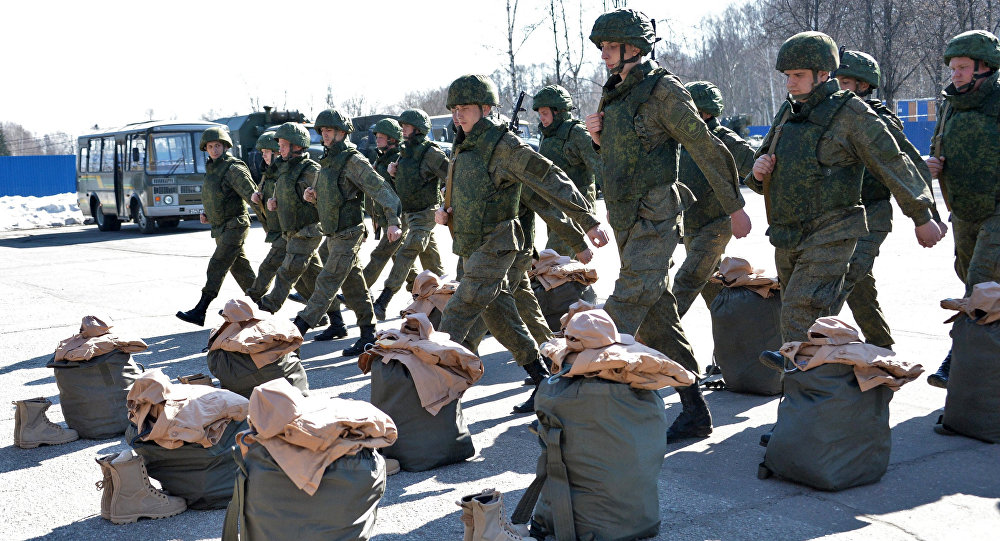  Second Team of Russian Bomb Disposal Technicians Leaves for Palmyra