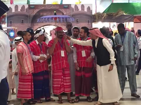  မဒီနာအစၥလာမ့္တကၠသုိလ္၏ ႏုိင္ငံတကာ ႐ုိးရာယဥ္ေက်းမႈျပပြဲတြင္ ျမန္မာႏုိင္ငံမွ ၀င္ေရာက္ျပသ