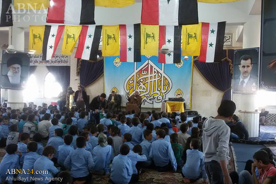 تقرير مصور/ مدينة "الزهراء" السورية تشهد احتفالا بمناسبة ولادة فاطمة الزهراء (ع)