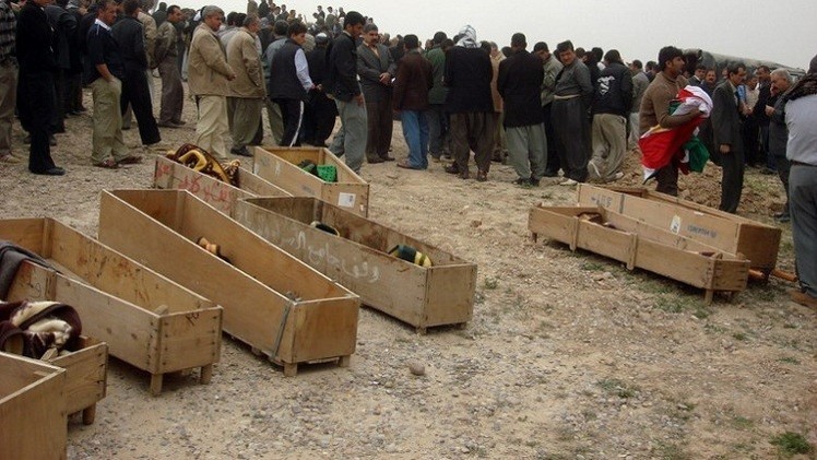 العثور على مقبرة جماعية للنساء والأطفال  في أطراف تدمر