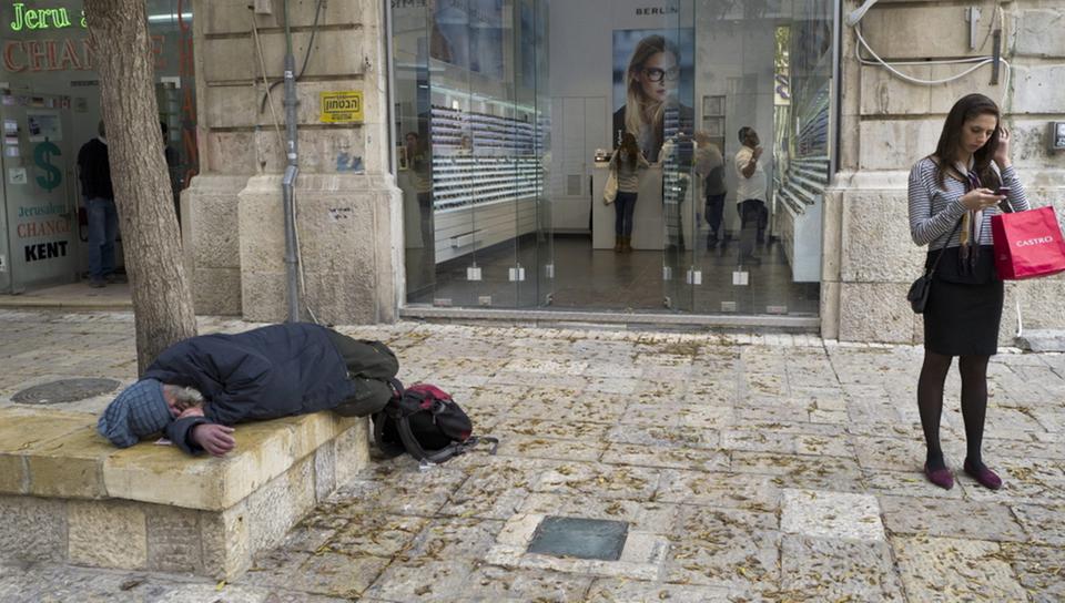 Mehr als ein Fünftel der Israelis gelten als arm 