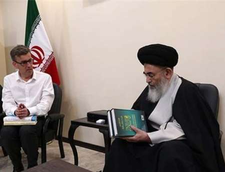 A German Christian converts to Islam at Shiite Holy Shrine in Iran