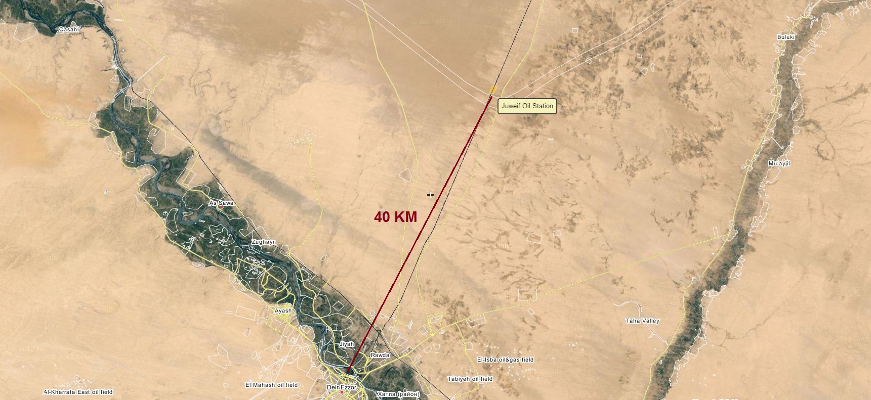 Syrian Democratic Forces reenter Deir Ezzor after seizing Juweif Oil Station