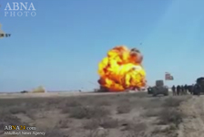 Video: Irakischer Panzer zerstört das militärische Fahrzeug der IS-Terroristen